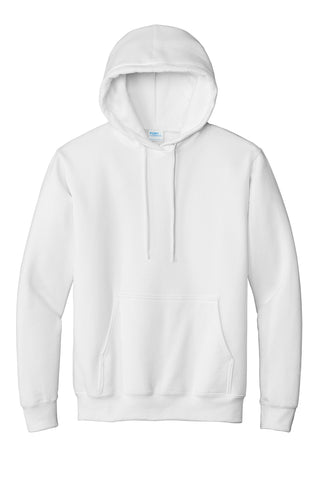 Port & Company Tall Essential Fleece Pullover Hooded Sweatshirt (White)