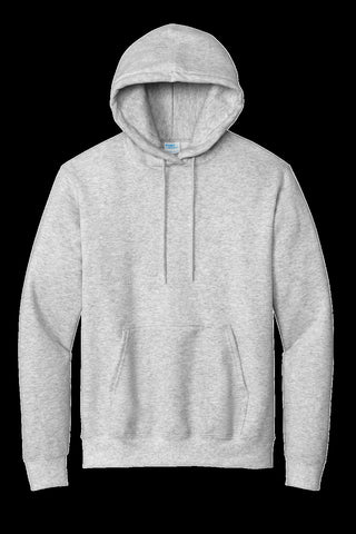 Port & Company Essential Fleece Pullover Hooded Sweatshirt (Ash)