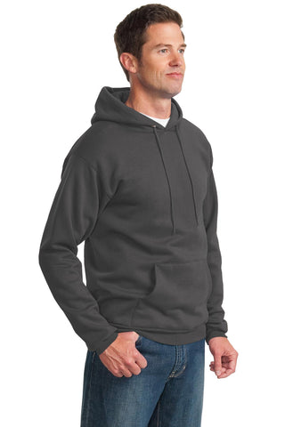 Port & Company Tall Essential Fleece Pullover Hooded Sweatshirt (Charcoal)