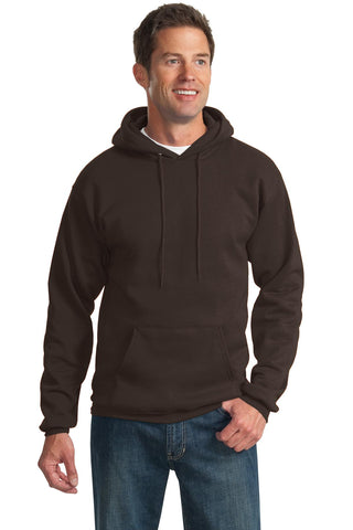 Port & Company Essential Fleece Pullover Hooded Sweatshirt (Dark Chocolate Brown)