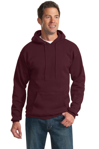 Port & Company Essential Fleece Pullover Hooded Sweatshirt (Maroon)