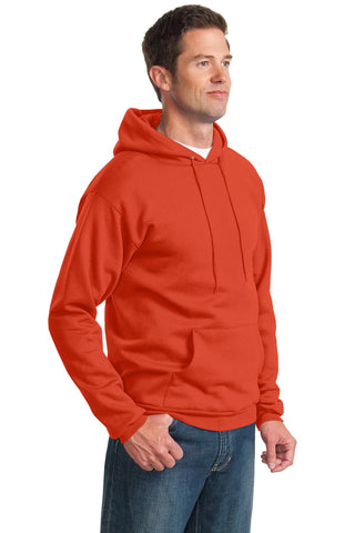 Port & Company Essential Fleece Pullover Hooded Sweatshirt (Orange)