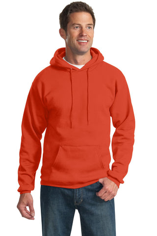 Port & Company Essential Fleece Pullover Hooded Sweatshirt (Orange)