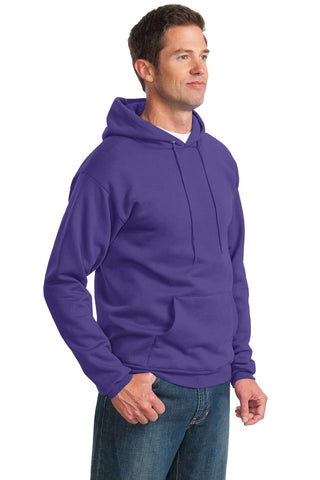 Port & Company Essential Fleece Pullover Hooded Sweatshirt (Purple)