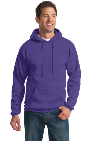 Port & Company Essential Fleece Pullover Hooded Sweatshirt (Purple)