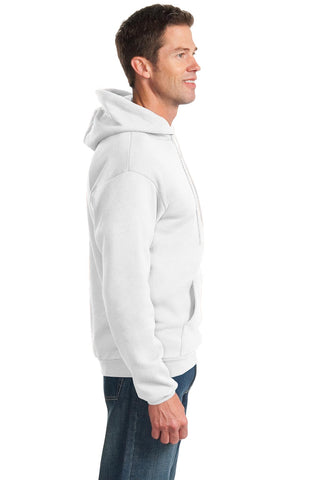 Port & Company Essential Fleece Pullover Hooded Sweatshirt (White)