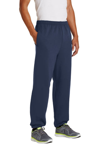 Port & Company Essential Fleece Sweatpant with Pockets (Navy)