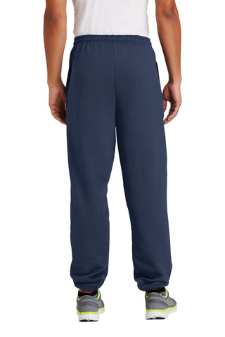 Port & Company Essential Fleece Sweatpant with Pockets (Navy)