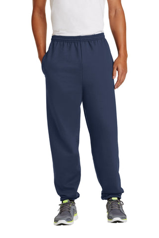 Port & Company Essential Fleece Sweatpant with Pockets (Navy)