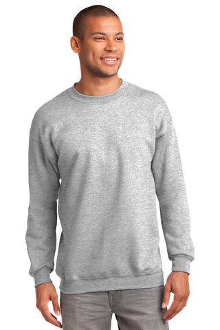 Port & Company Tall Essential Fleece Crewneck Sweatshirt (Ash)