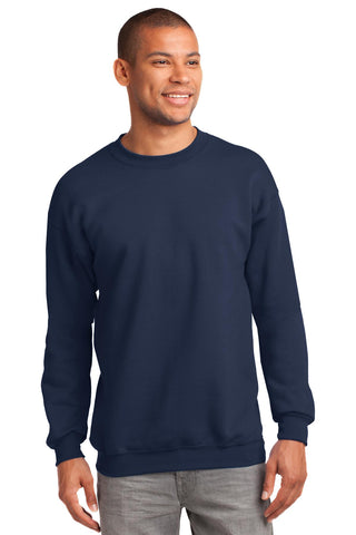Port & Company Tall Essential Fleece Crewneck Sweatshirt (Navy)