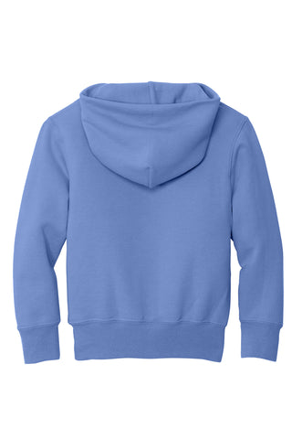Port & Company Youth Core Fleece Pullover Hooded Sweatshirt (Carolina Blue)
