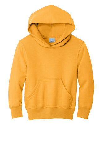 Port & Company Youth Core Fleece Pullover Hooded Sweatshirt (Gold)