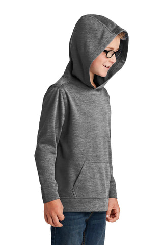Port & Company Youth Core Fleece Pullover Hooded Sweatshirt (Graphite Heather)