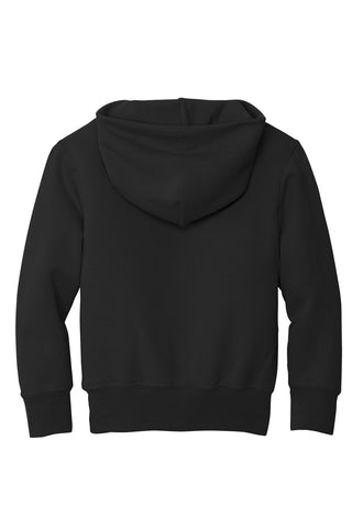 Port & Company Youth Core Fleece Pullover Hooded Sweatshirt (Jet Black)