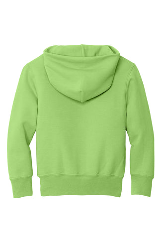 Port & Company Youth Core Fleece Pullover Hooded Sweatshirt (Lime)