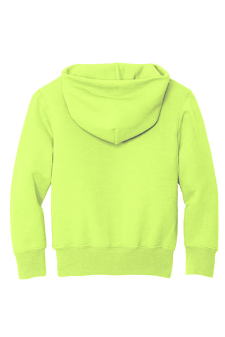 Port & Company Youth Core Fleece Pullover Hooded Sweatshirt (Neon Yellow)