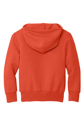 Port & Company Youth Core Fleece Pullover Hooded Sweatshirt (Orange)