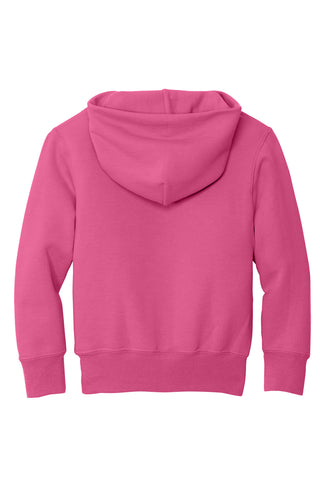Port & Company Youth Core Fleece Pullover Hooded Sweatshirt (Sangria)