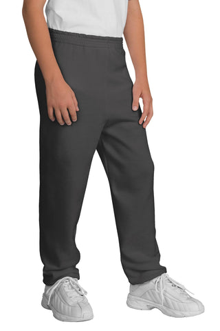 Port & Company Youth Core Fleece Sweatpant (Charcoal)