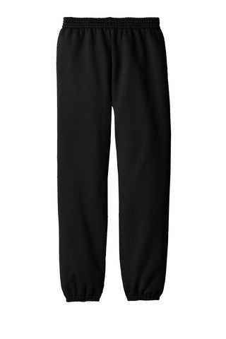 Port & Company Youth Core Fleece Sweatpant (Jet Black)