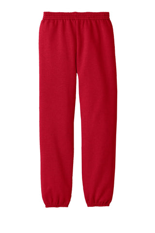 Port & Company Youth Core Fleece Sweatpant (Red)