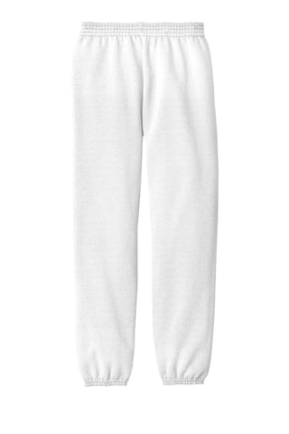 Port & Company Youth Core Fleece Sweatpant (White)