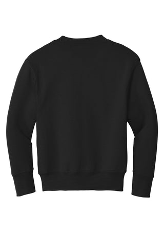 Port & Company Youth Core Fleece Crewneck Sweatshirt (Jet Black)