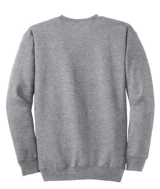 Port & Company Essential Fleece Crewneck Sweatshirt (Athletic Heather)