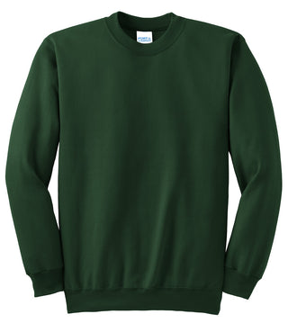 Port & Company Essential Fleece Crewneck Sweatshirt (Dark Green)