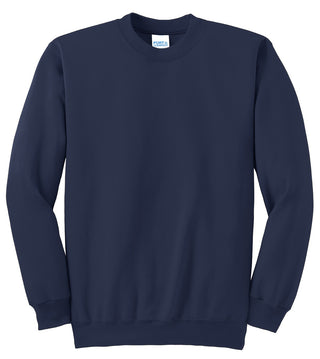 Port & Company Essential Fleece Crewneck Sweatshirt (Navy)