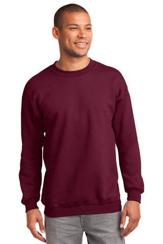 Port & Company Essential Fleece Crewneck Sweatshirt (Cardinal)