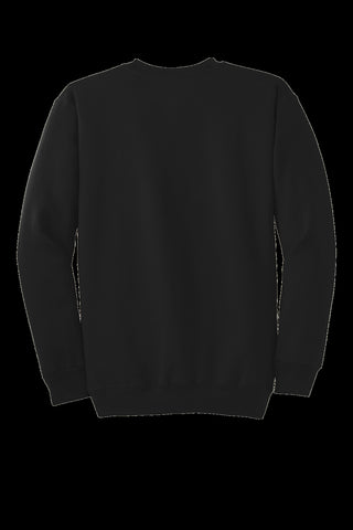 Port & Company Essential Fleece Crewneck Sweatshirt (Jet Black)