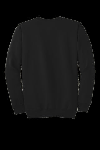 Port & Company Tall Essential Fleece Crewneck Sweatshirt (Jet Black)
