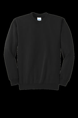 Port & Company Essential Fleece Crewneck Sweatshirt (Jet Black)