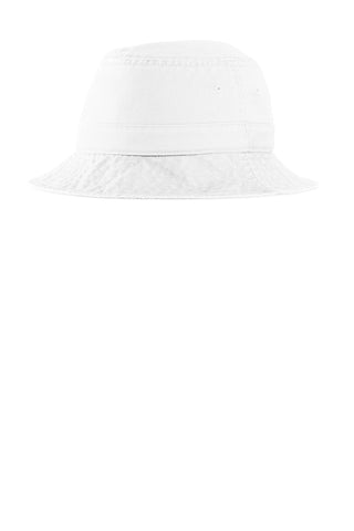 Port Authority Bucket Hat (White)