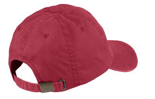 Port Authority Garment-Washed Cap (Berry)