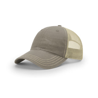 Richardson Garment Washed Trucker (Driftwood/Khaki)