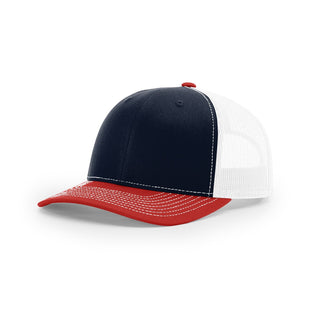 Richardson Trucker (Navy/White/Red)