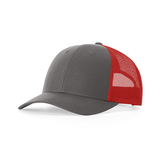 Richardson Low Pro Trucker (Charcoal/Red)