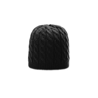 Richardson Cable Knit Beanie (Black)