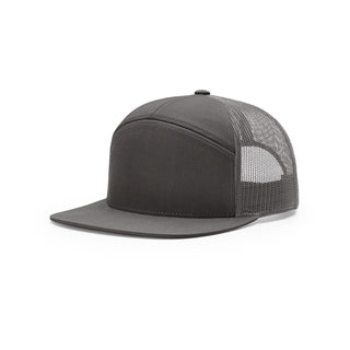 Richardson 7 Panel Trucker (Charcoal)