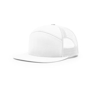 Richardson 7 Panel Trucker (White)