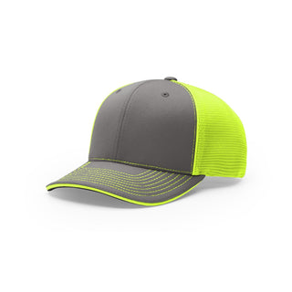 Richardson Pulse Sportmesh R-Flex (Charcoal/Neon Yellow)