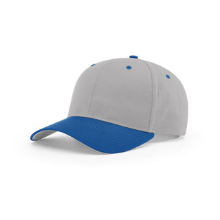 Richardson Pro Twill Snapback (Grey/Royal)