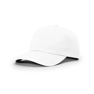 Richardson Premium Cotton Dad Hat (White)