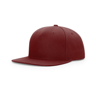 Richardson Pinch Front Structured Snapback (Berry)