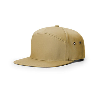 Richardson 7 Panel Twill Strapback (Biscuit)