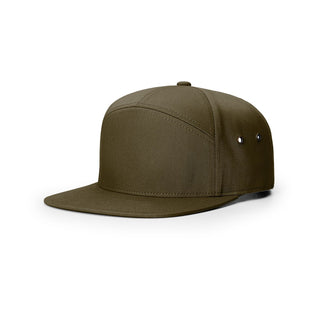 Richardson 7 Panel Twill Strapback (Dark Loden)