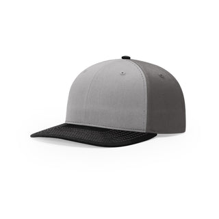 Richardson Solid Twill Trucker (Grey/Charcoal/Black)